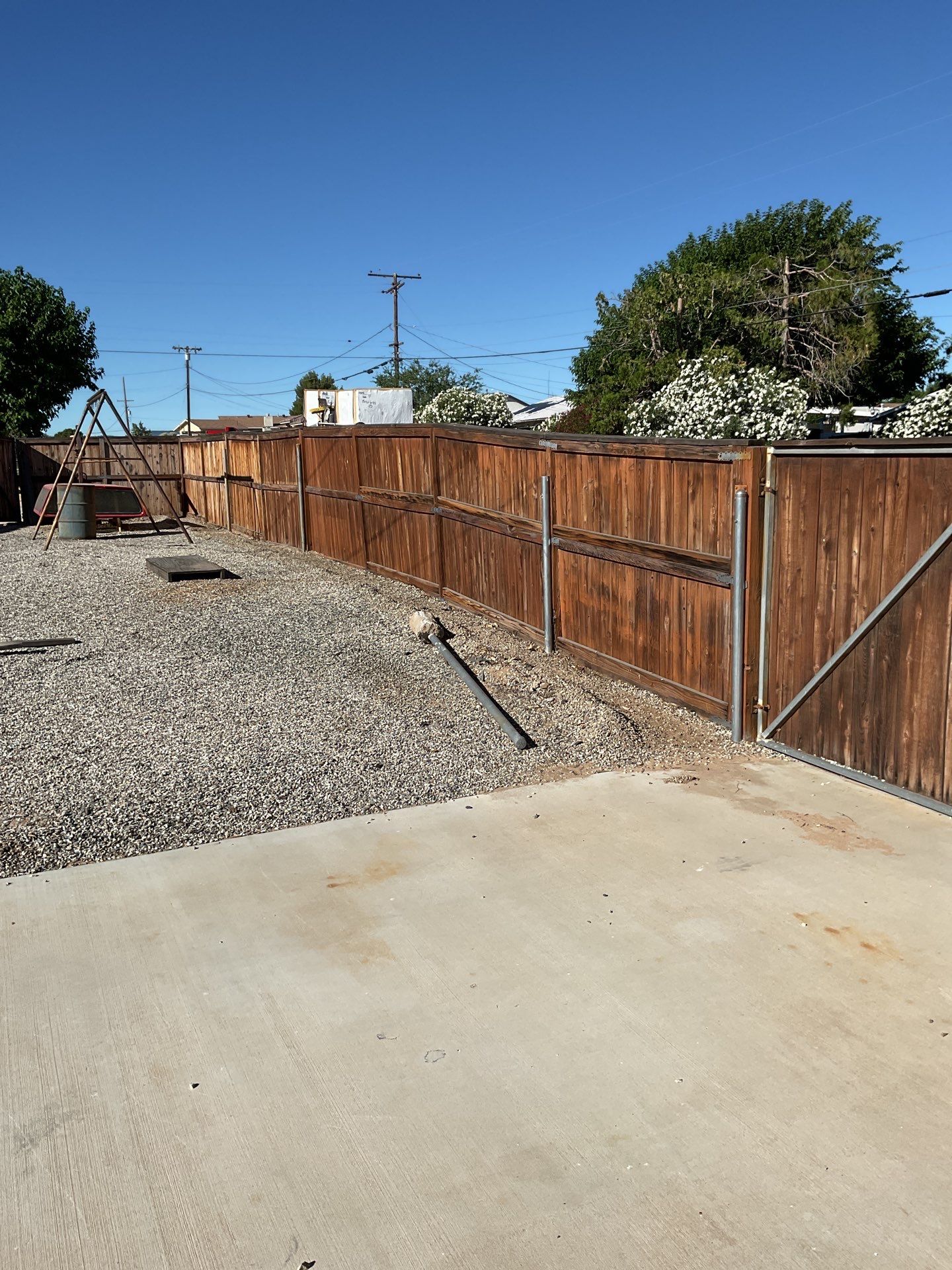 Fence Installation using Vinyl by Fence Guys Inc.