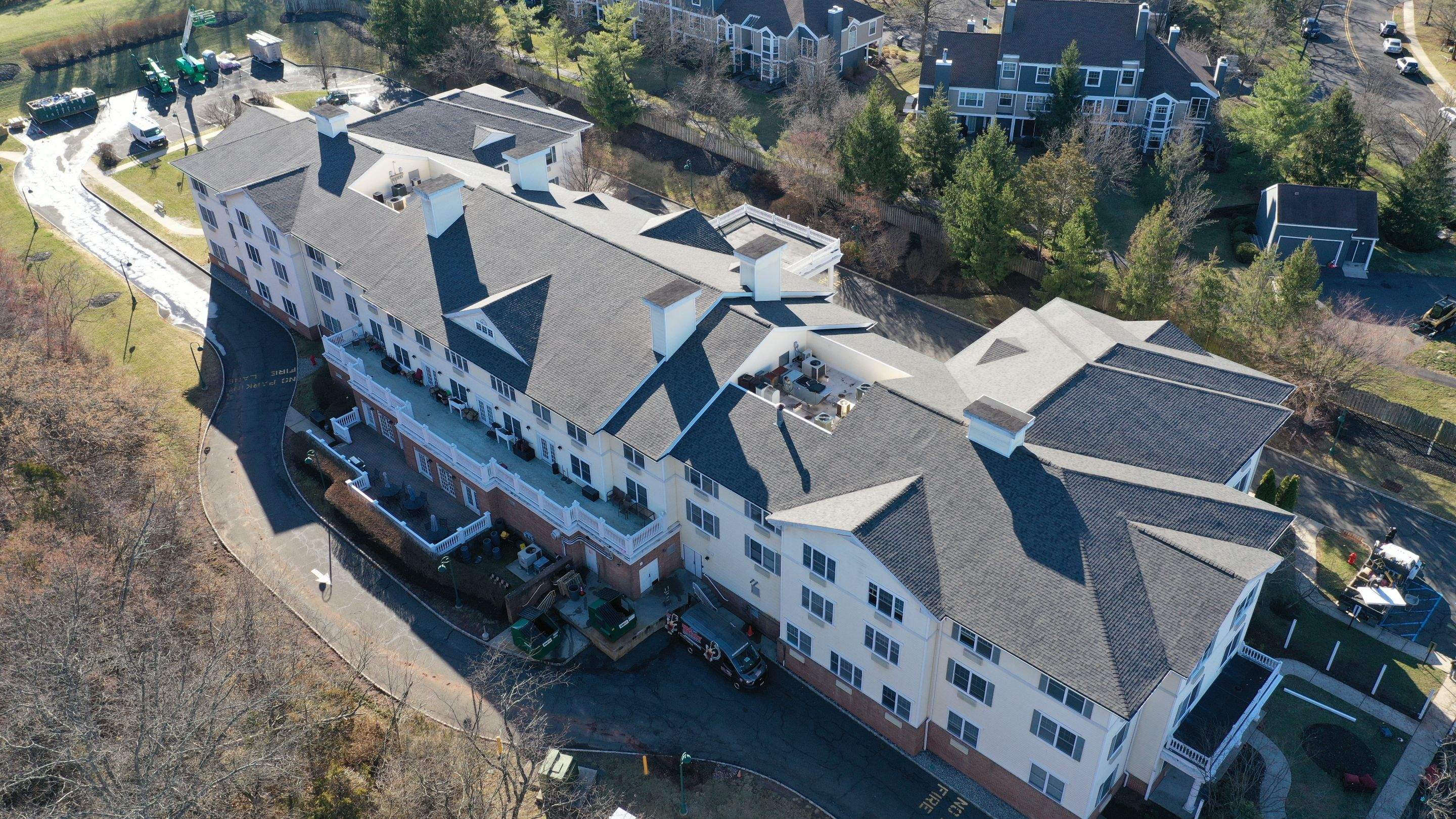 Commercial Roofing Installation using Owens Corning Duration by All Site Roofing