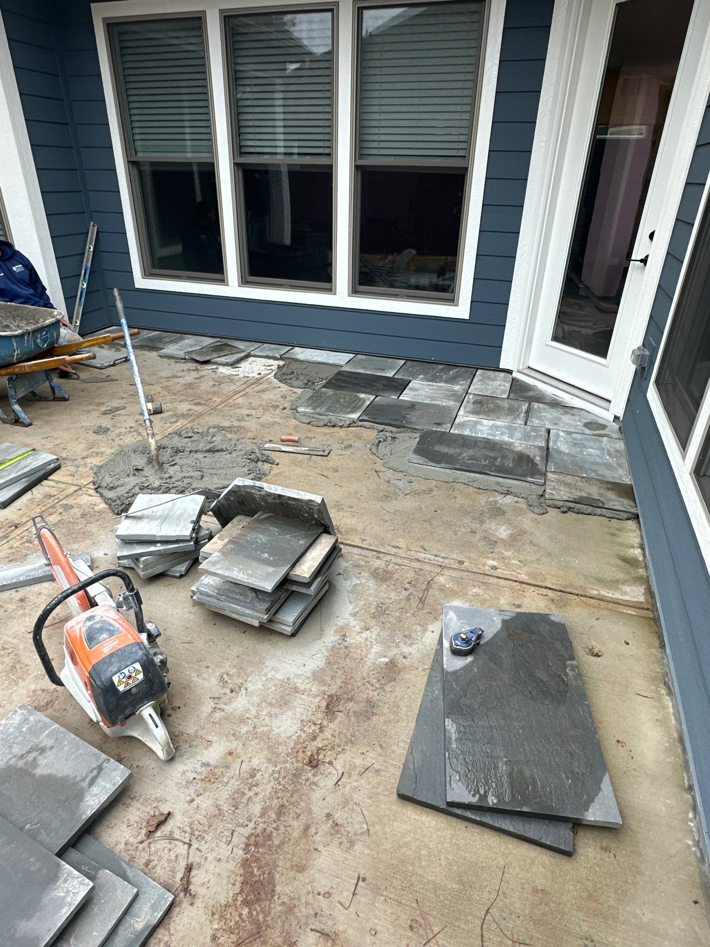 Hardscape lighting in Chapel Hill by Martinez Brother’s Nc Landscaping Inc