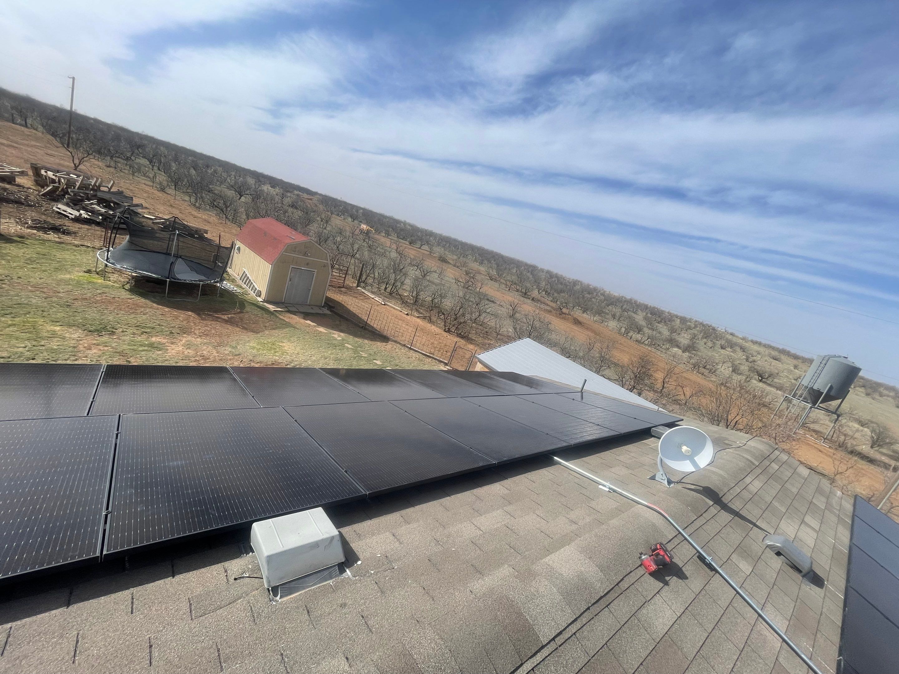 Project in Amarillo by Trojan Solar
