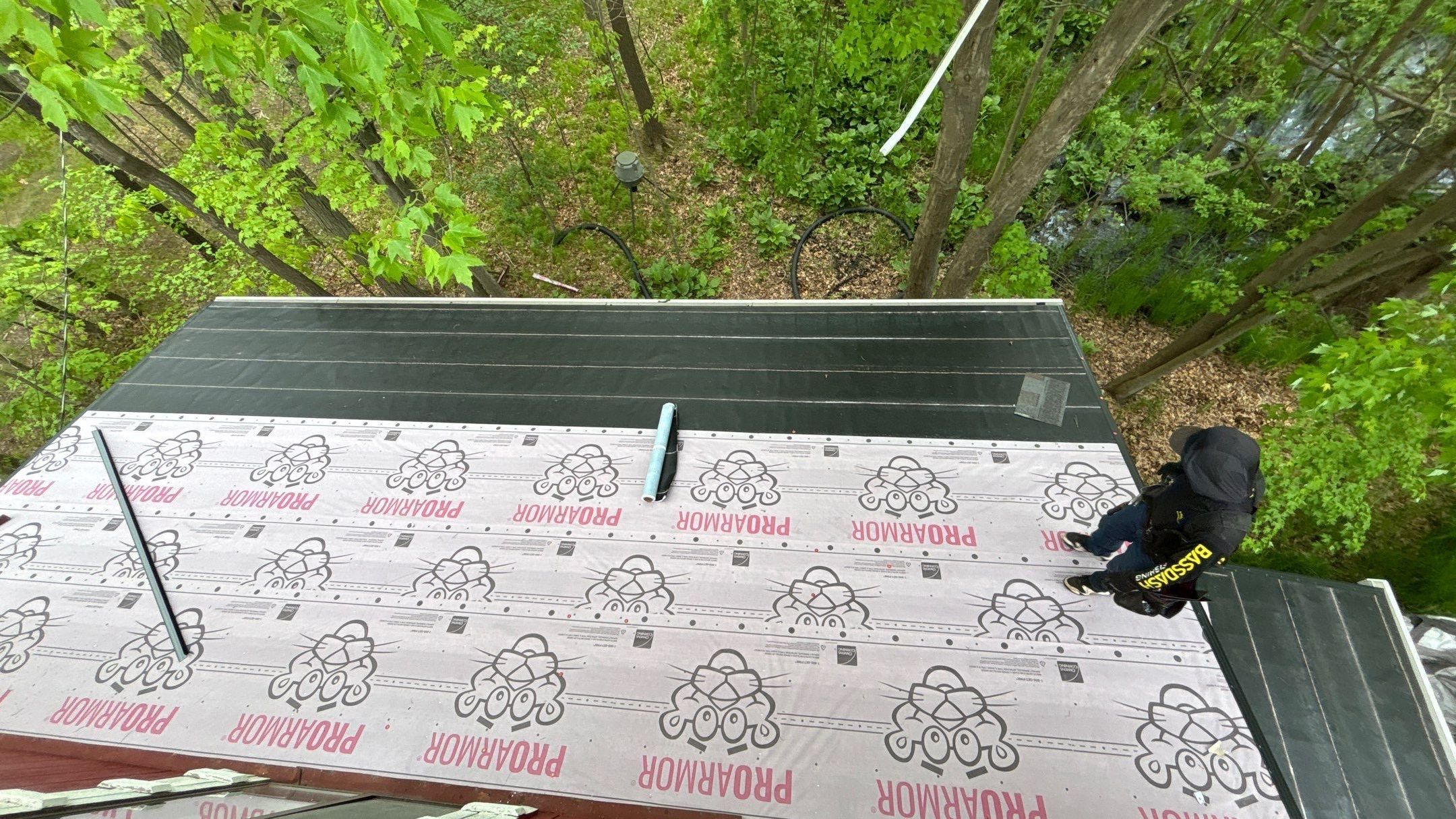 Roof Replacement using Owens Corning Storm Cloud by 180 Contractors