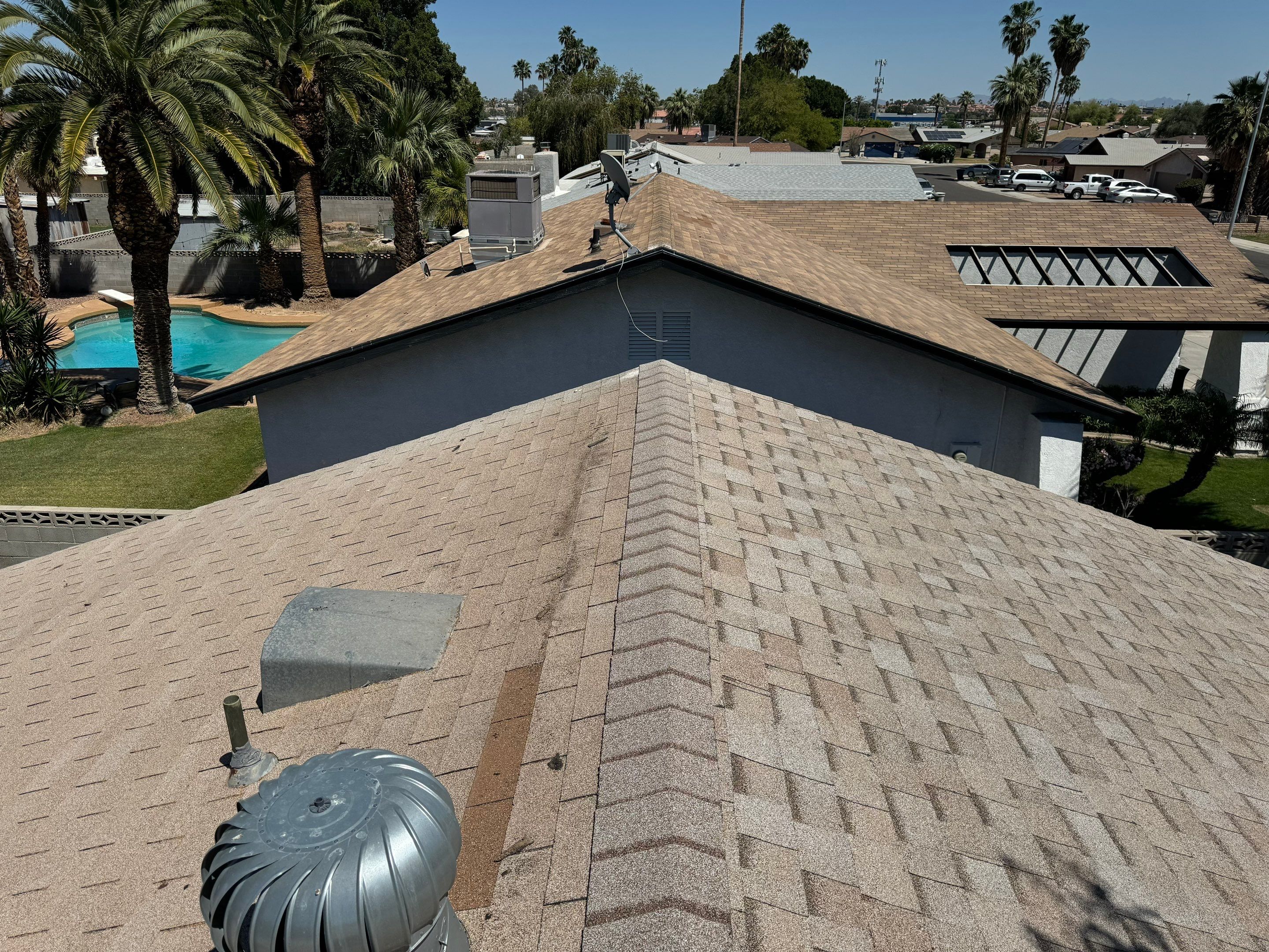 Sand Dune Shingles by Reimagine Roofing