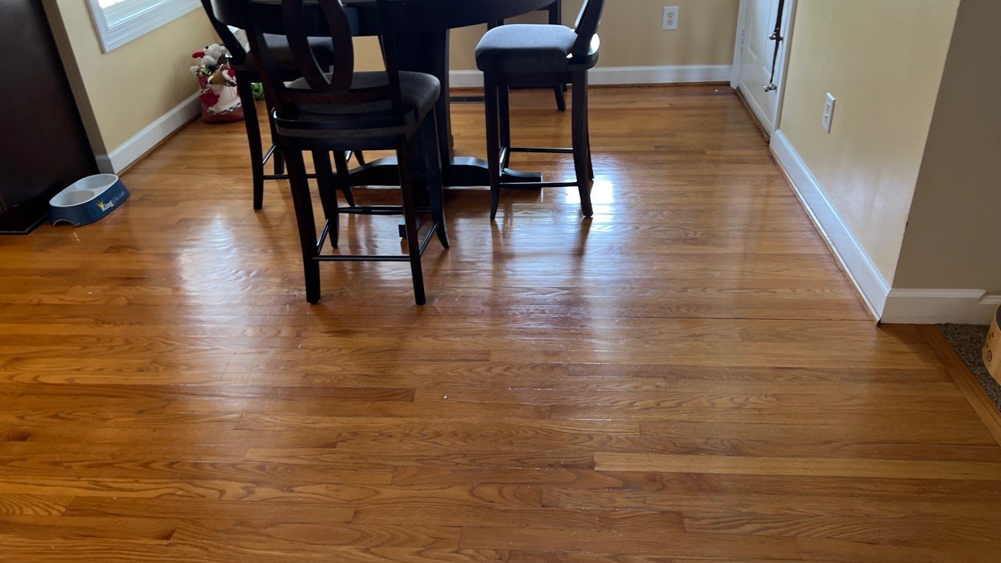 Hardwood Renewal  using Finish Em by Monster Clean
