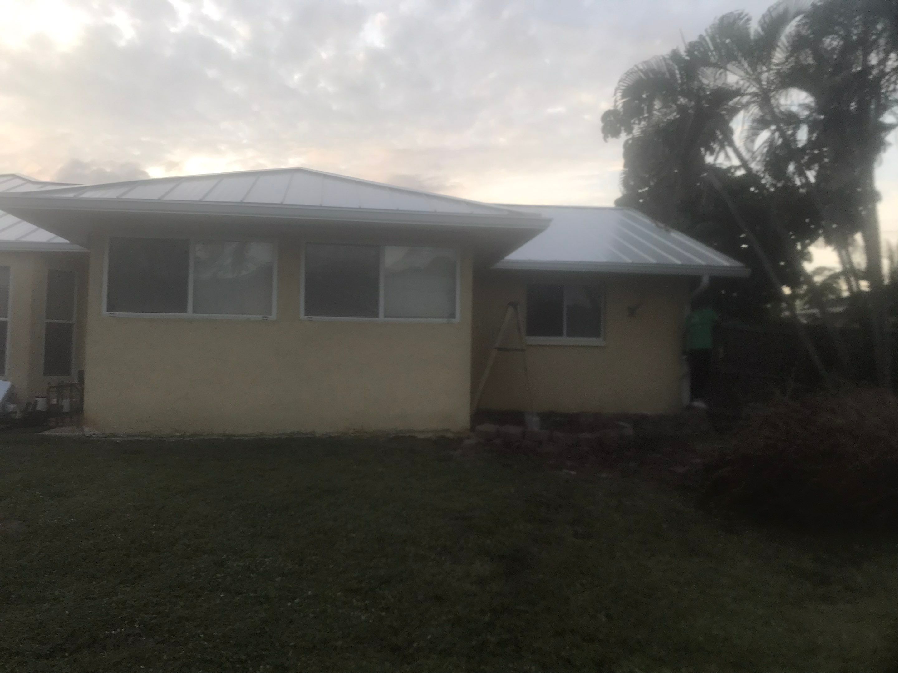 White K Style Seamless Gutters using Splash Guard in Fort Myers FL by Gutter Professors