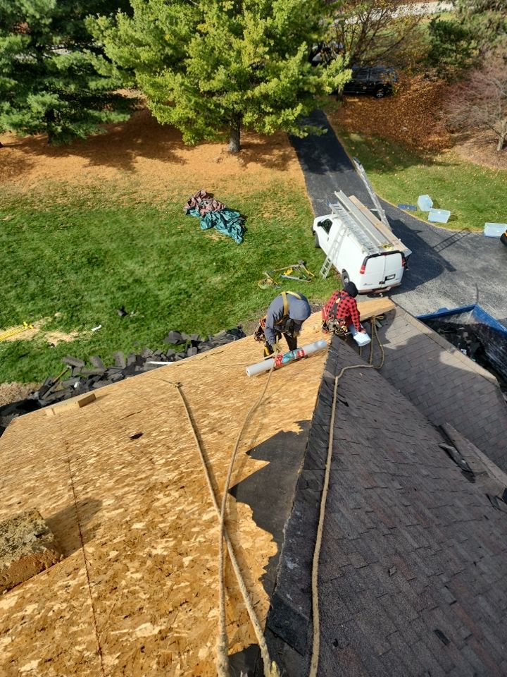 Residential Roof Installation in Plymouth, WI by Gellings Roofing & Siding