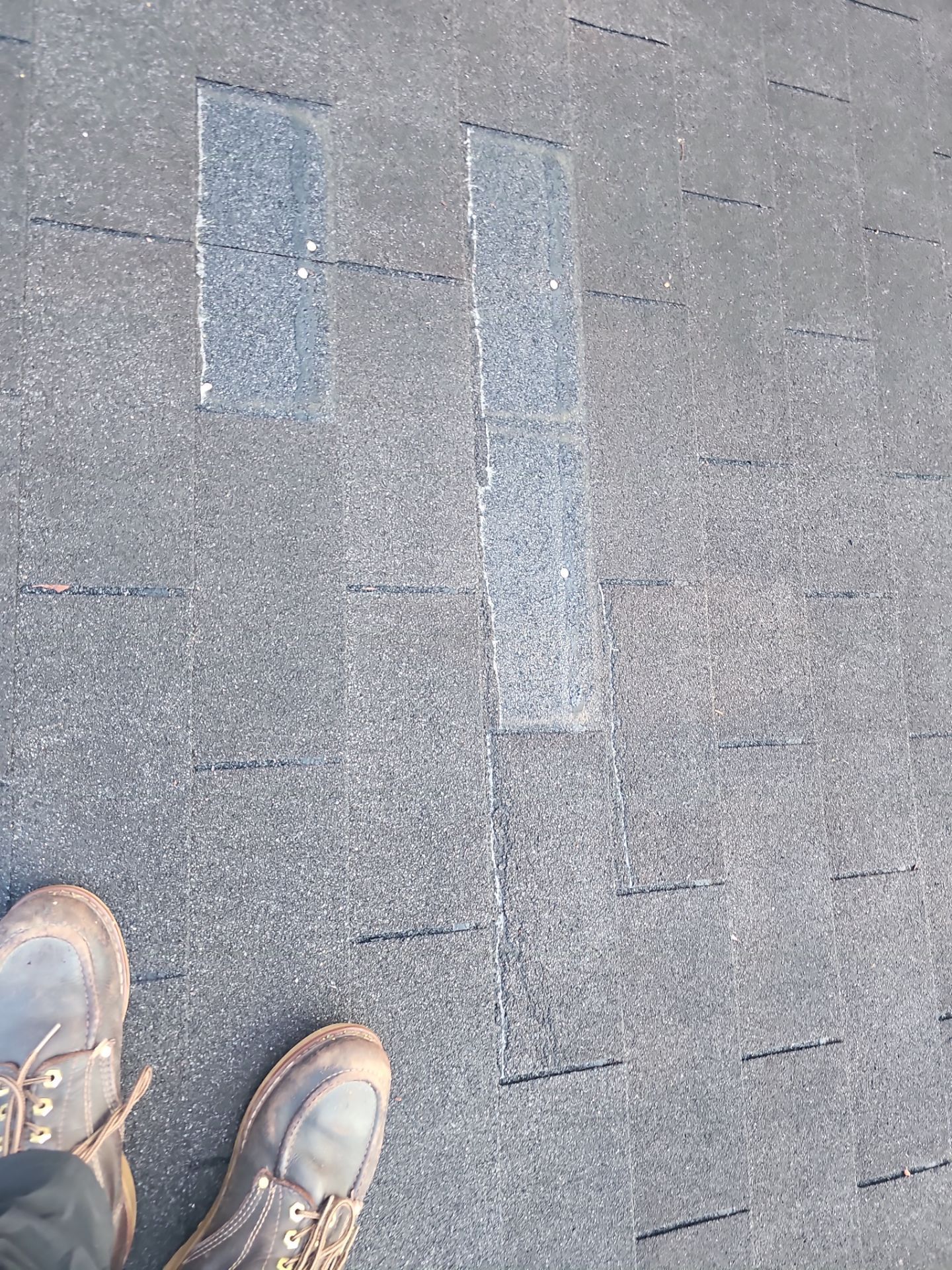 Hail Damage using Owen's Corning Duration (Lifetime) Shingles by Roof Repair Company