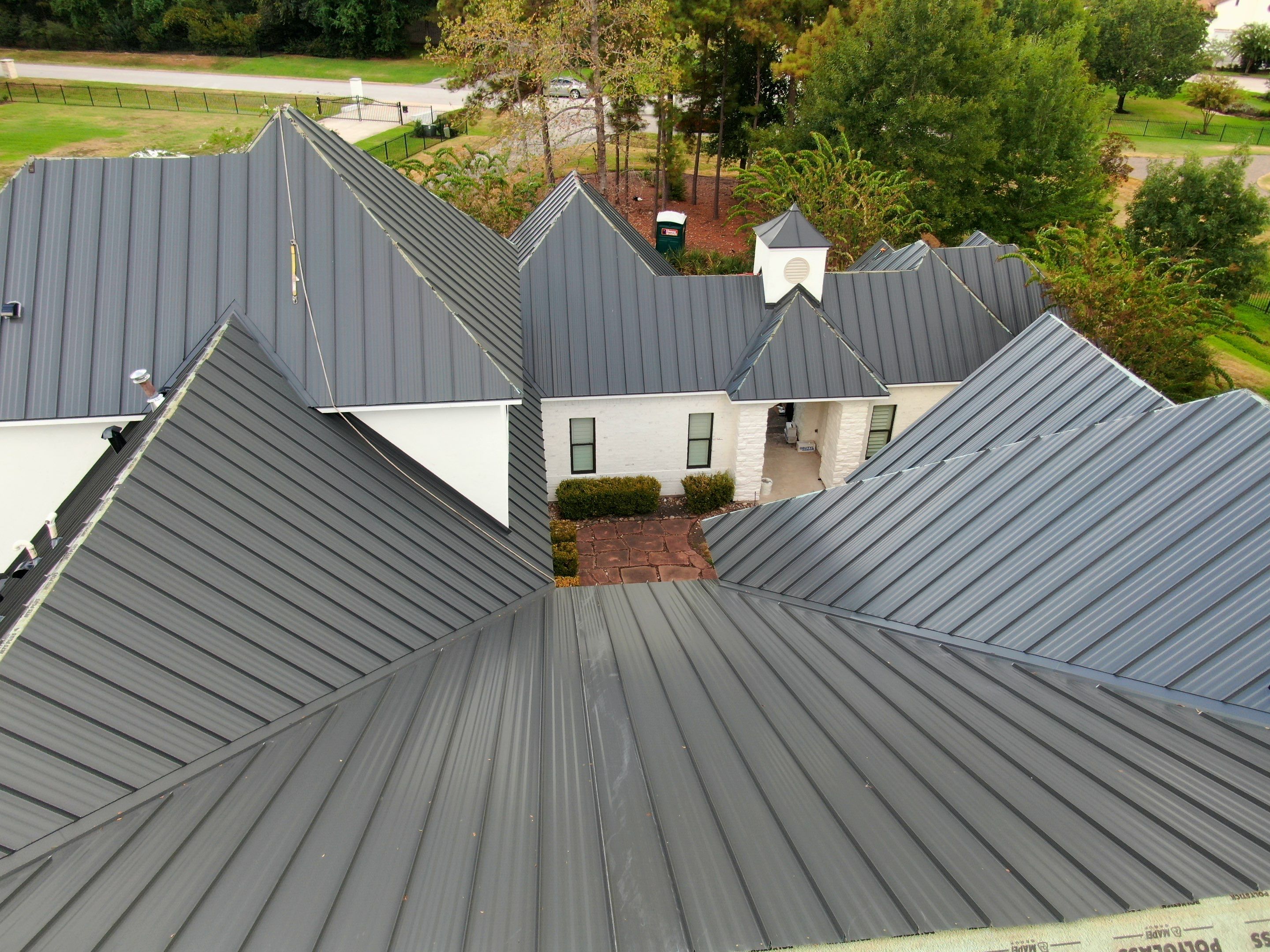 Standing Seam Project - Spring, TX by Hartland Roofing & Construction