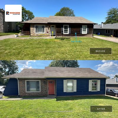 Exterior Painting using WoodScapes Rain Refresh