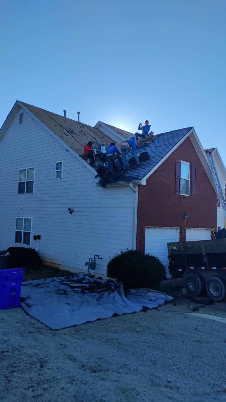 Residential Roofing Installation using Owens Corning by Inspector Roofing and Restoration