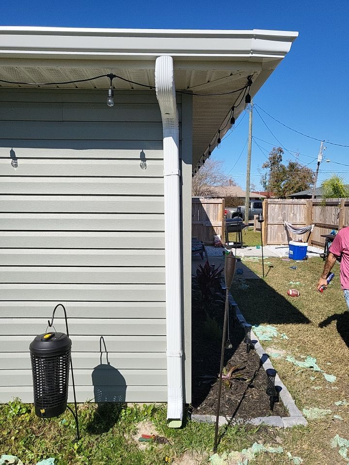 Gutter Installation using K-Style Gutters by Gutter Professors
