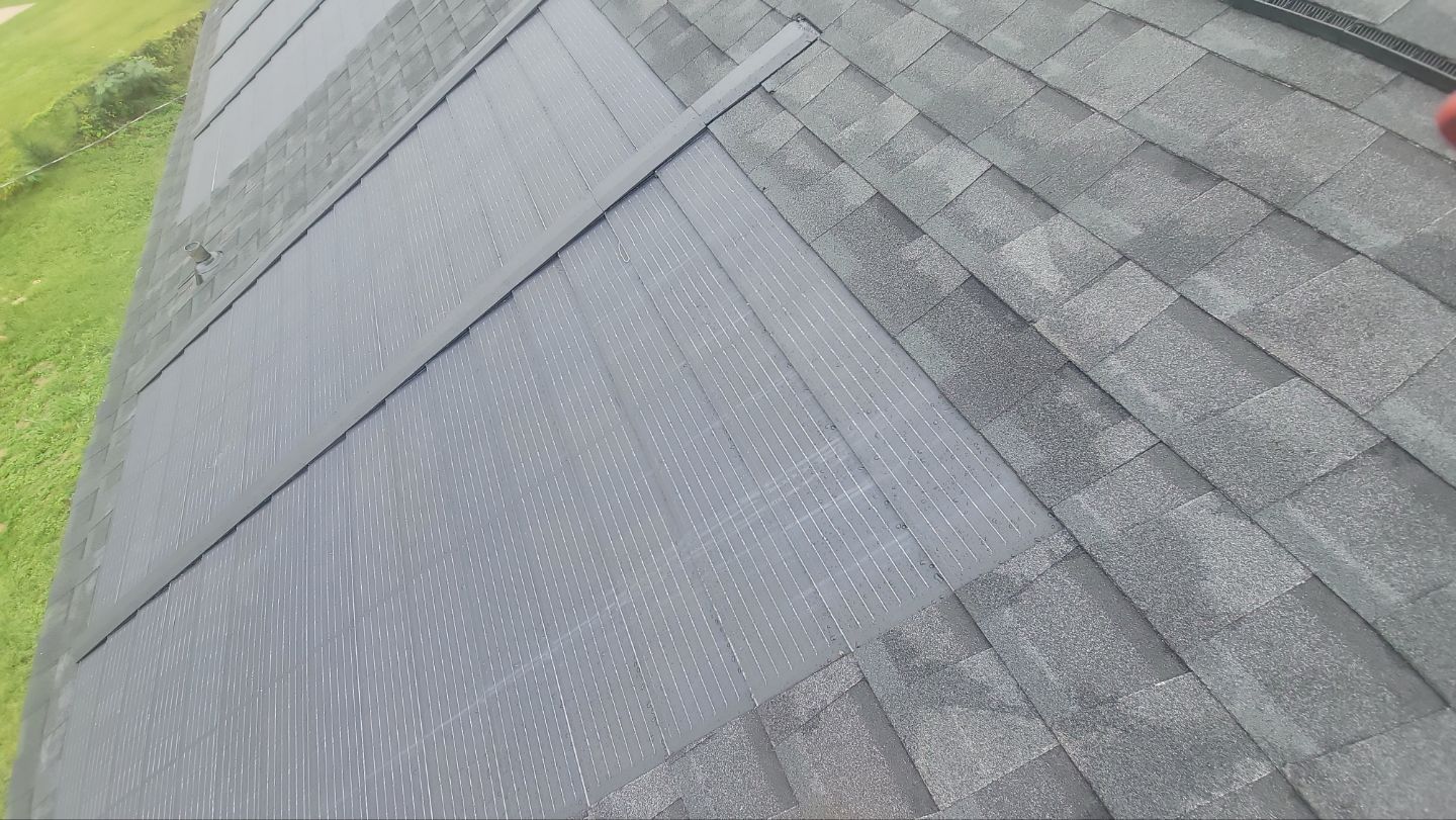 Roof and Solar Installation using GAF Timberline Solar HDZ by ExteriorPros