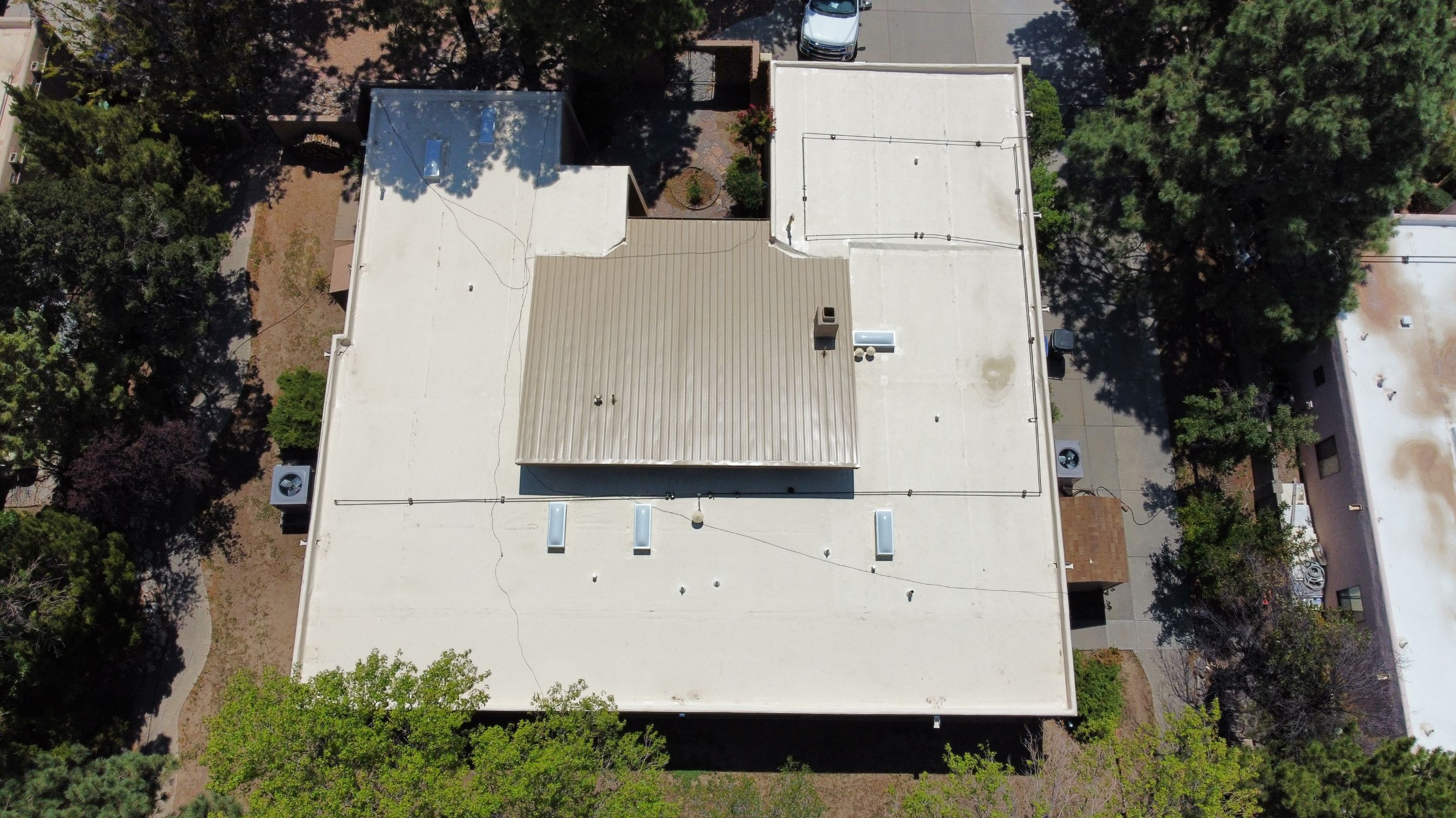 TPO Roof Replacement and Skylight Upgrade in the Northeast Heights, Albuquerque by Doyle Roof Masters Inc