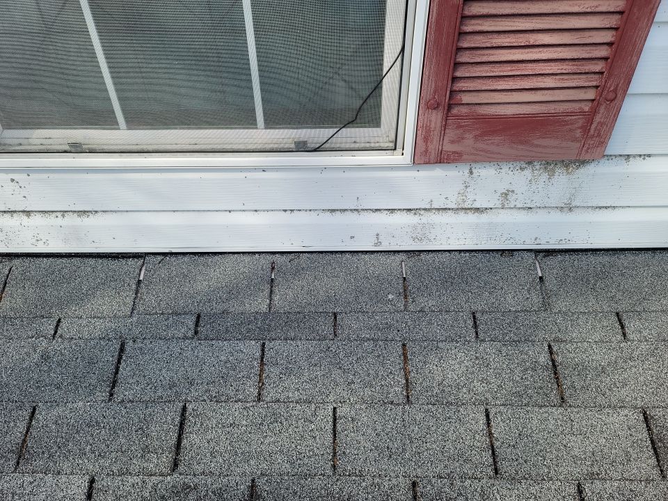 ATLAS PINNACLE COLOR: BLACK SHADOW DRIP EDGE: WHITE by Eagle Eye Roofing