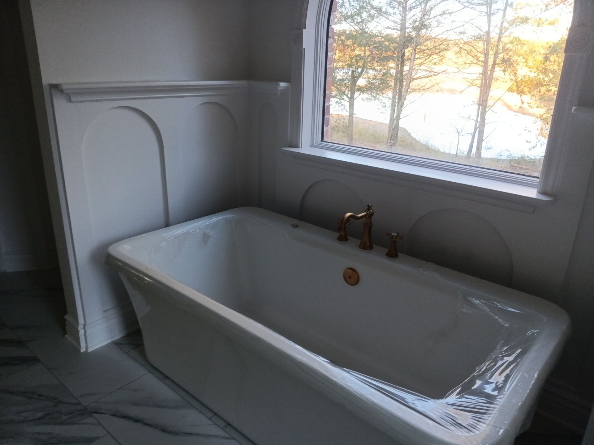 Shumaker Bathroom Remodel by Kitchen Works LLC