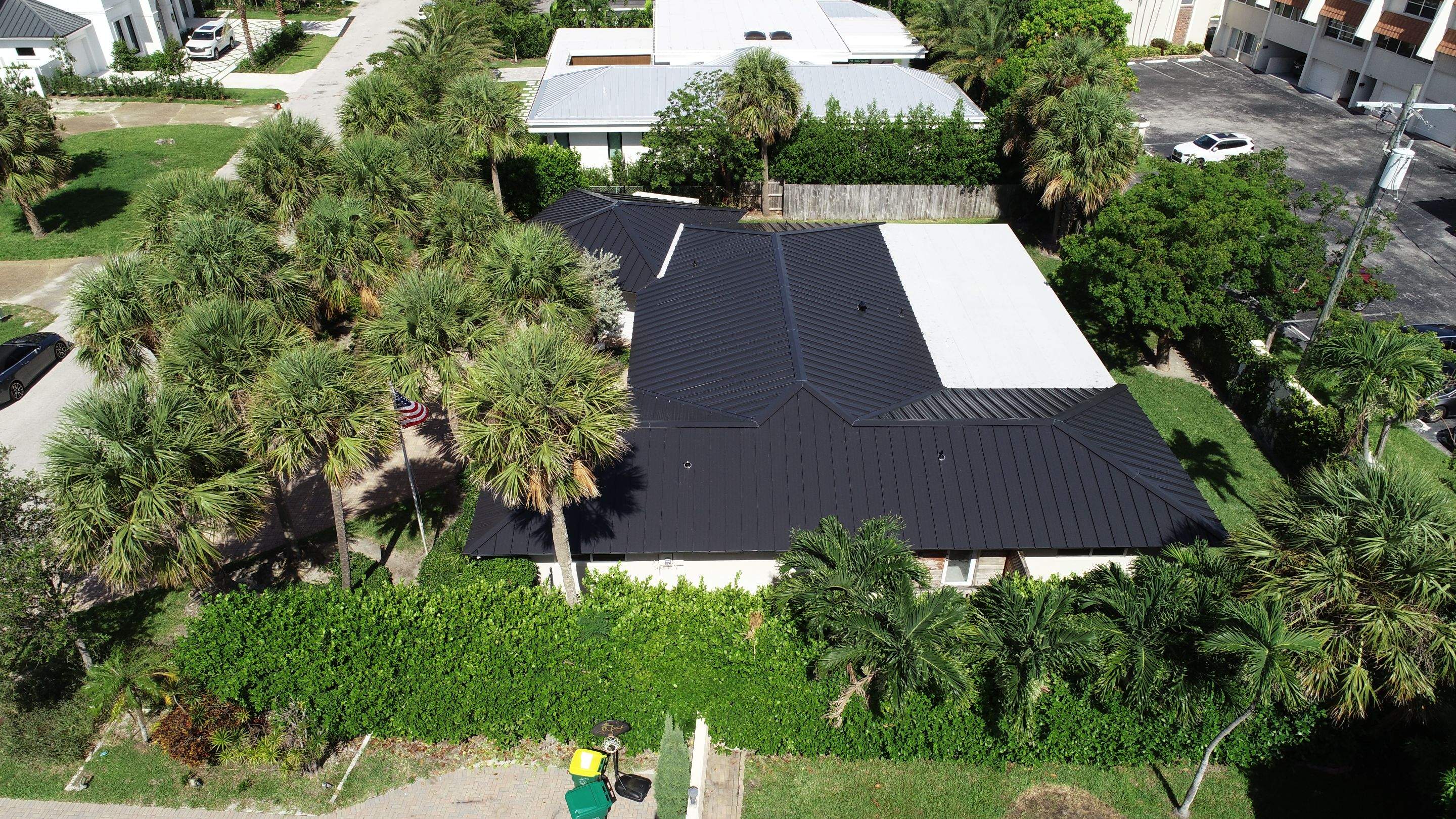 Residential Re-Roof using MS Metals, Aluminum Standing Seam Roof by First Due Roofing