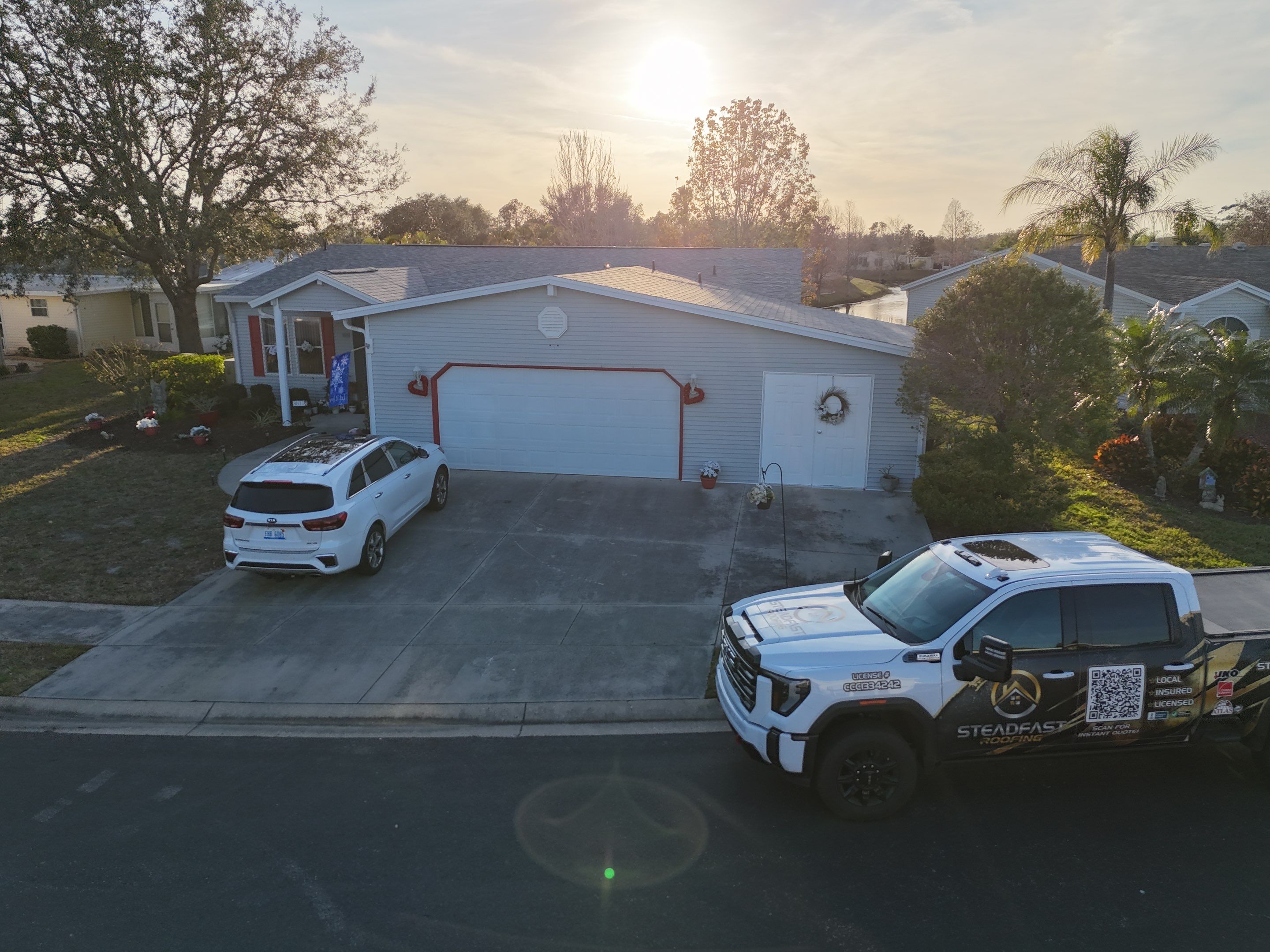 Roof Replacement in Ruskin Florida. by Steadfast Roofing