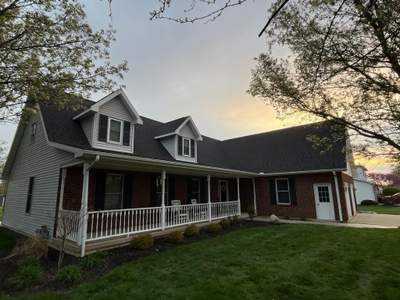Residential Roofing Installation using GAF Timberline HDZ Appalachian Sky