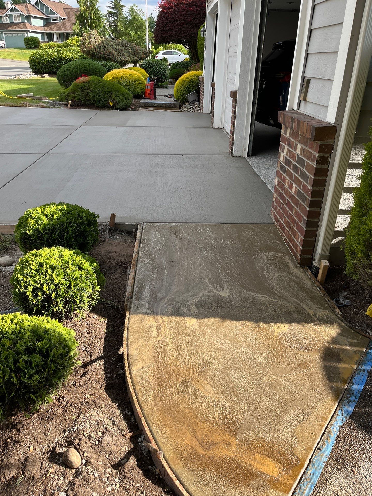 Concrete Driveway Renovation | Snohomish  by Jireh Asphalt & Concrete Inc 
