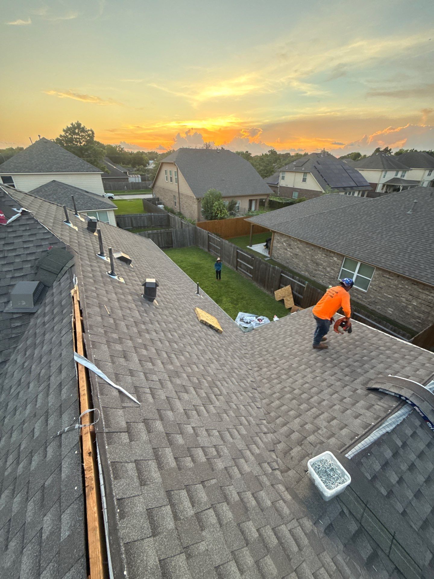 Roof Replacement in Pearland TX by Roof Repair Company