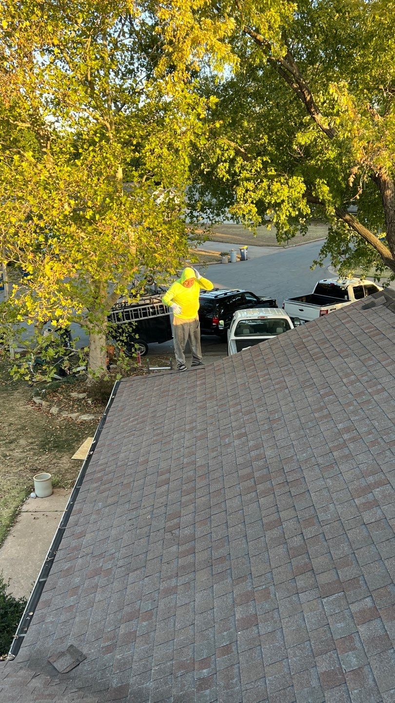 Residential Roofing Installation using GAF Natural Shadow  by A & H Roofing and Contracting