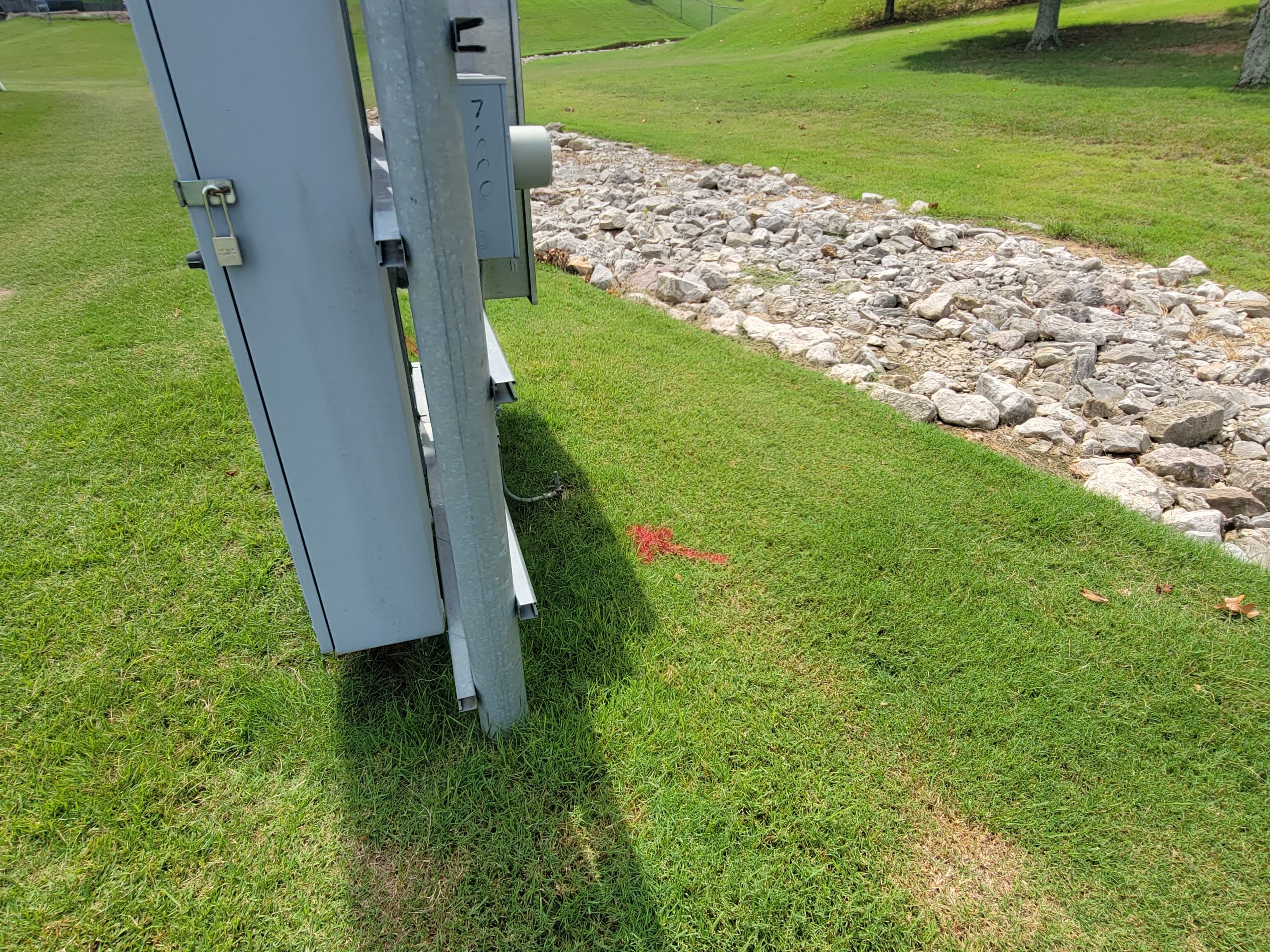 School Locate for Athletic Field Upgrades by Alsip Locating Service, LLC