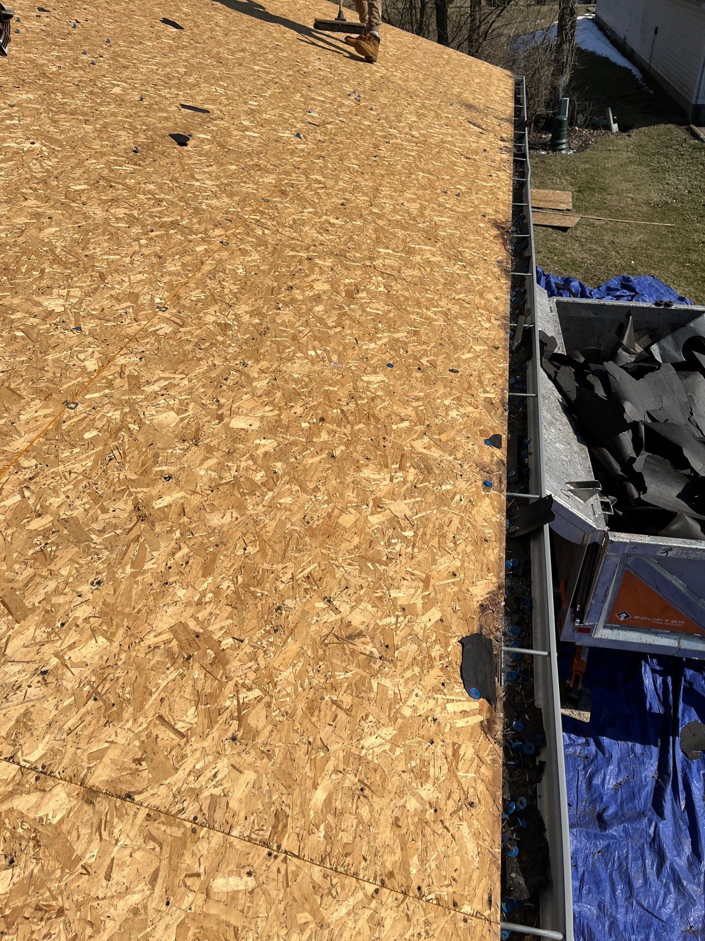 Residential Roofing Installation using GAF Timberline HDZ Weathered Wood by Nitro Roofing and Construction