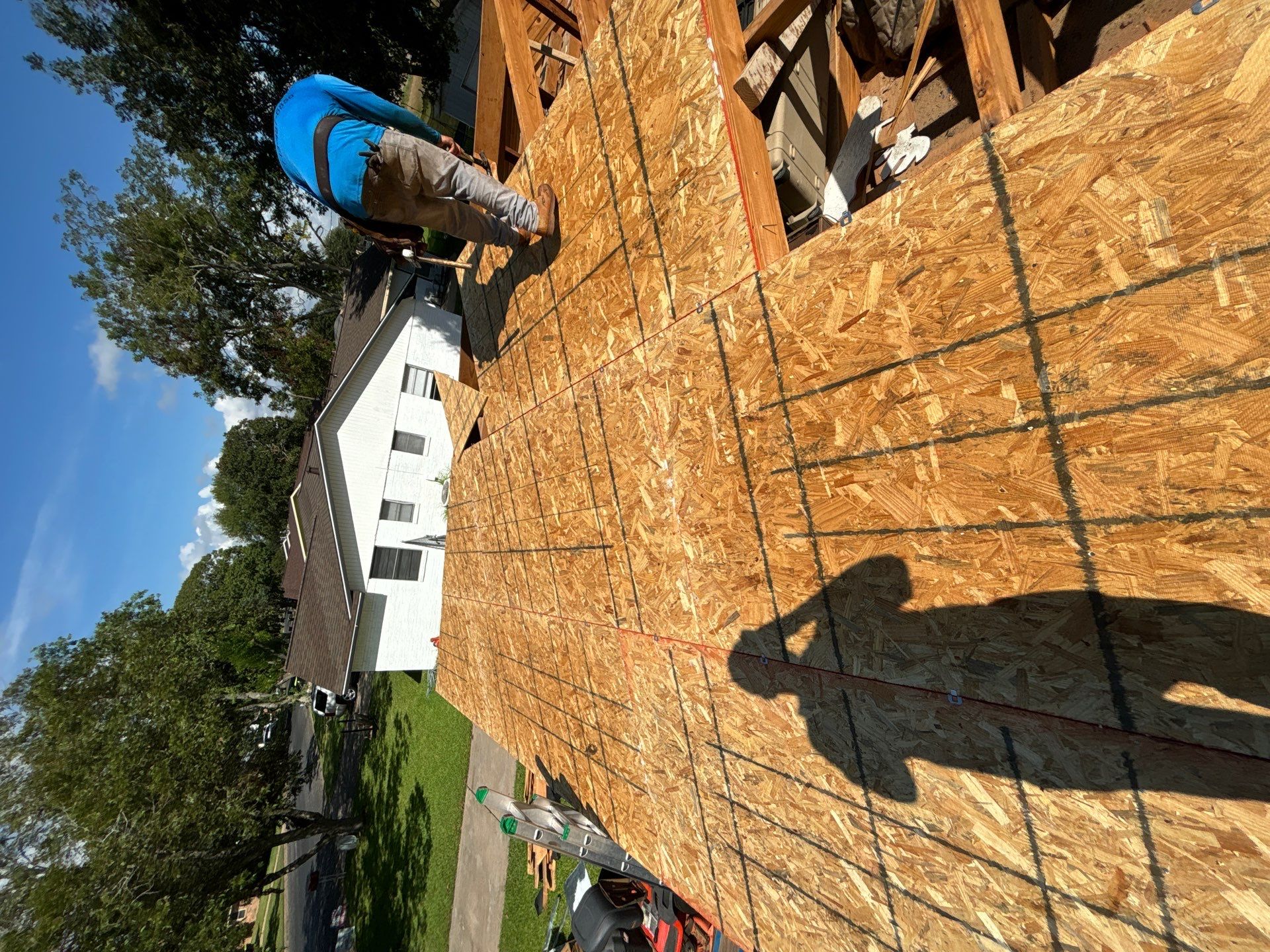 Residential Roofing Installation using Owen's Corning Duration (Lifetime) Shingles by Roof Repair Company