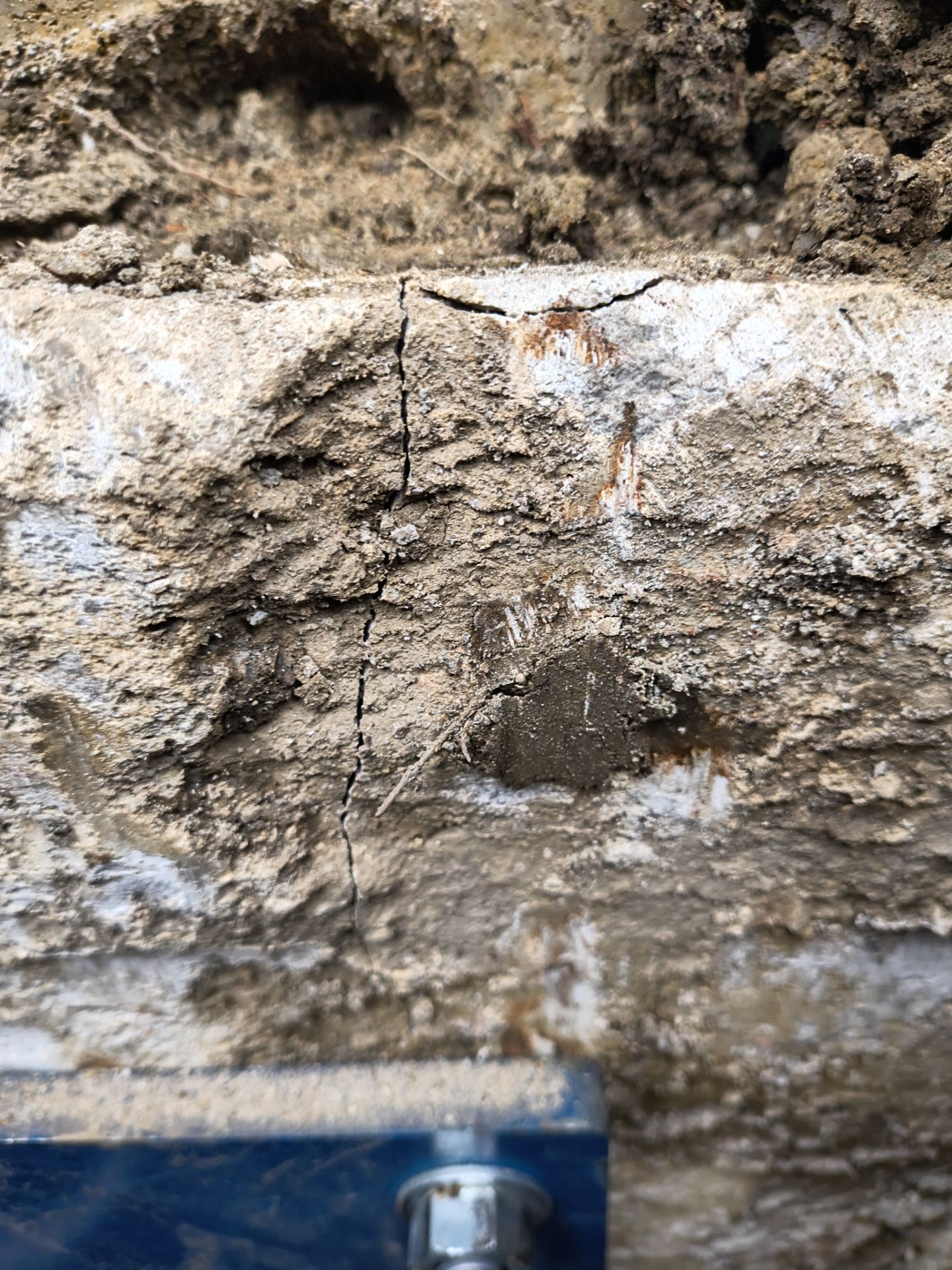 Helical Piers & Parge Coating by Toledo Basement Repair