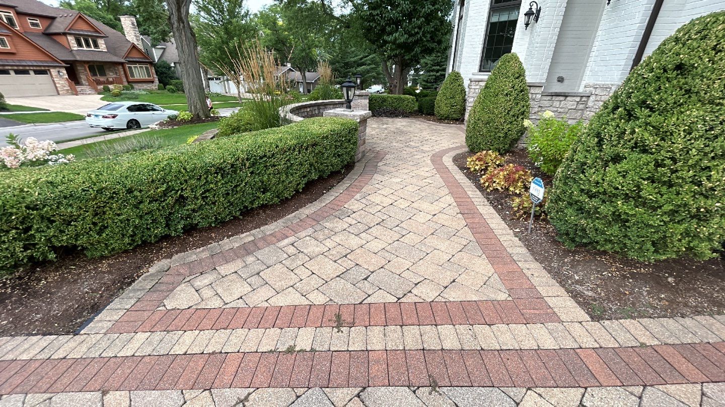 Brick paver clean, sand and seal.  using Surebond SB-1300 by Northern Power Washing LLC.