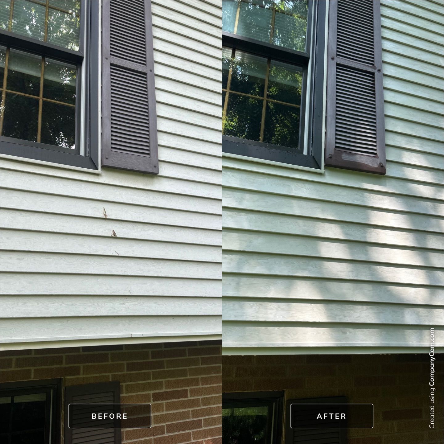 Project in Woodstock by Simmons Power & Soft Washing