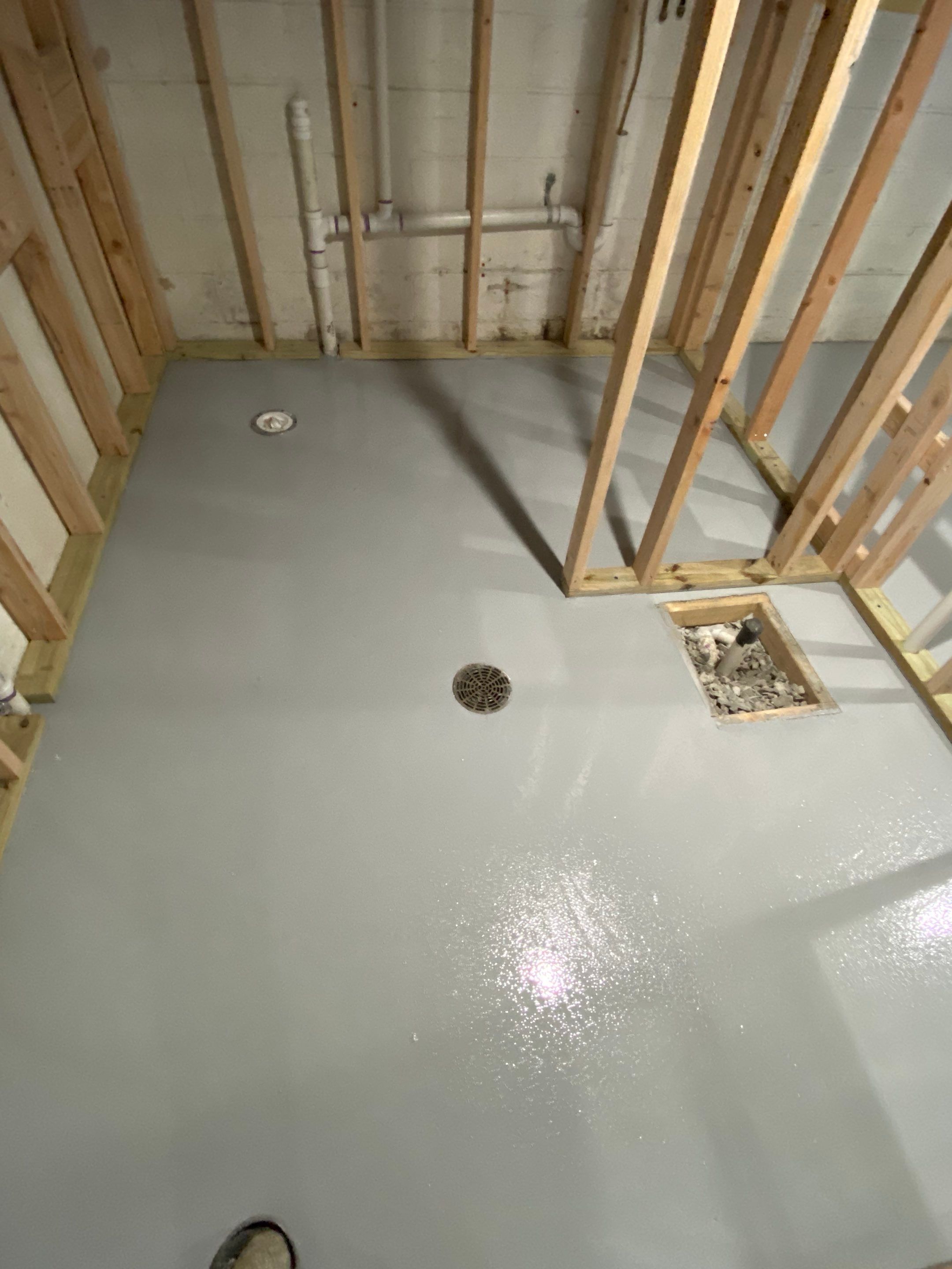 Basement + Garage Project in Pittsburgh by Floors in a Day, Inc