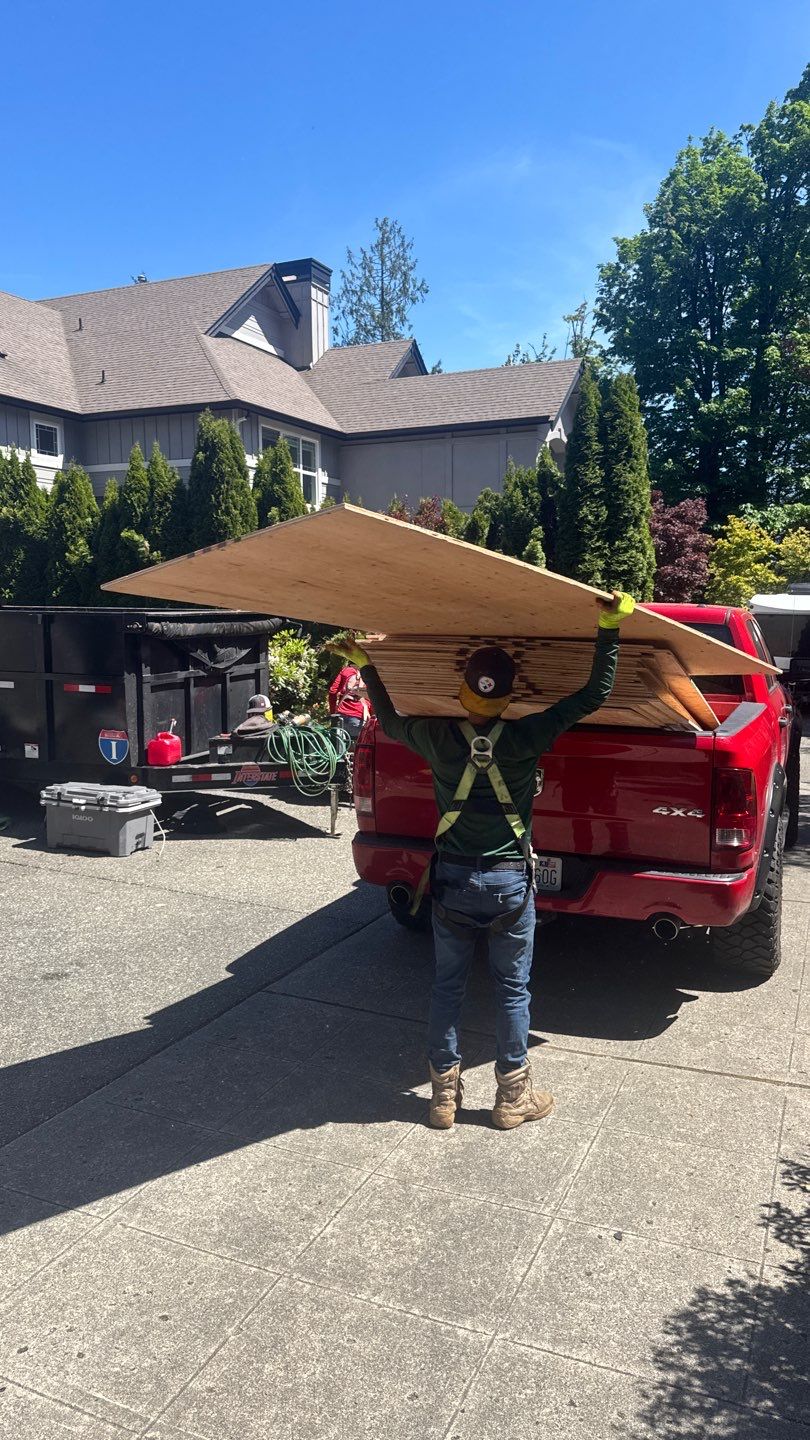 Residential Roofing Installation using GAF UHDZ Shingles by Roofing Formula LLC