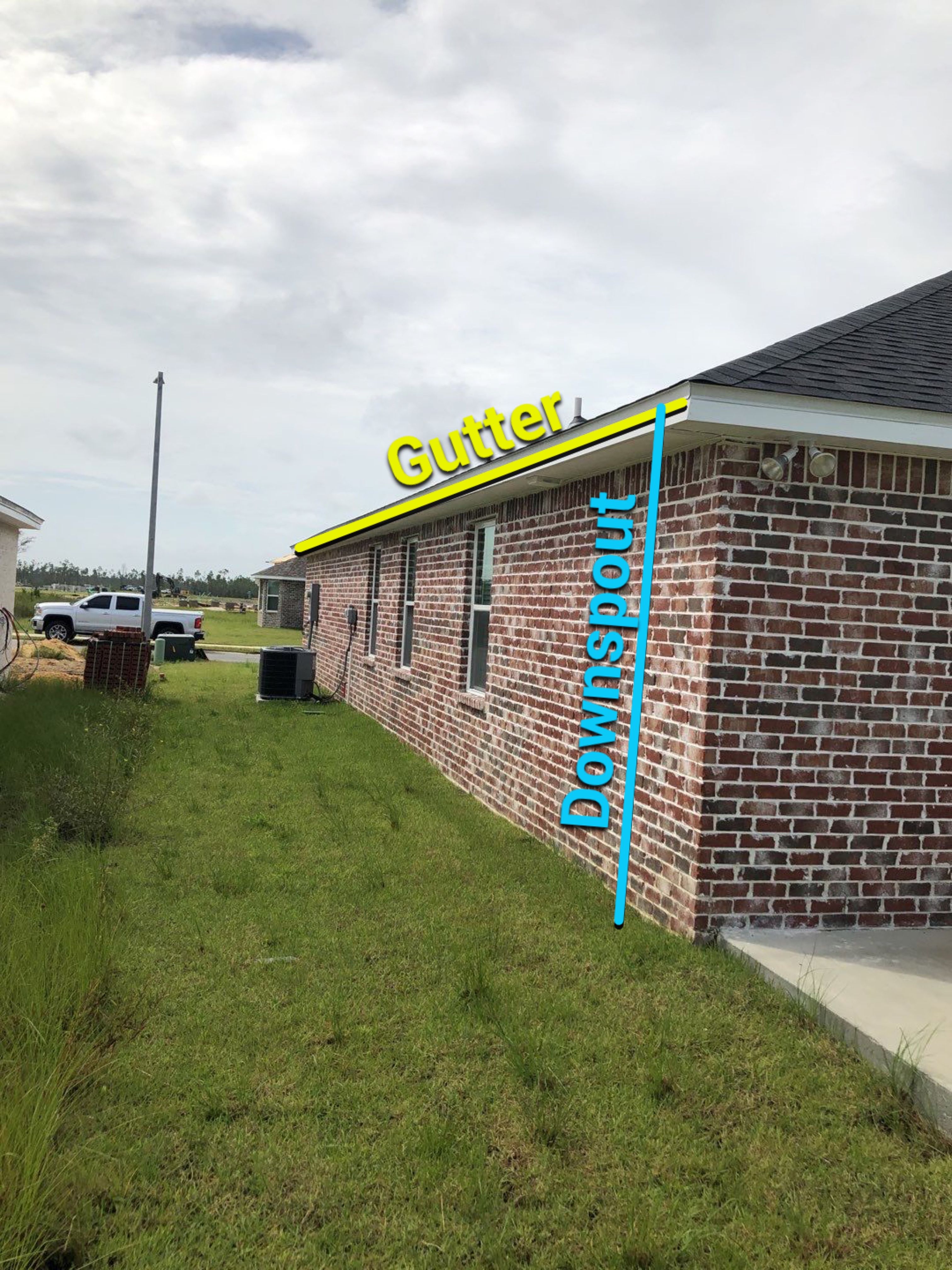 Gutter Installation using K-Style Seamless Gutters by Gutter Professors