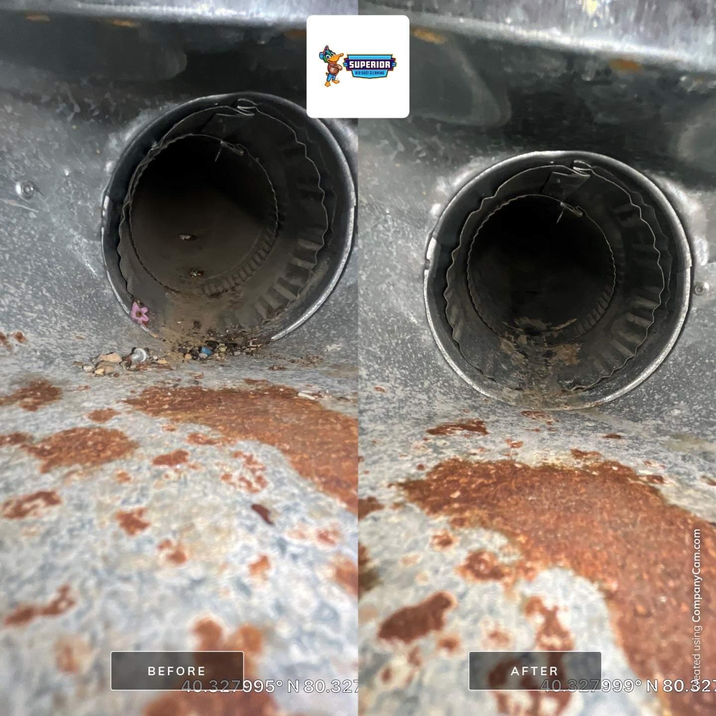 Air Duct Cleaning With a Vacuum Truck in McDonald, PA by Superior Air Duct Cleaning