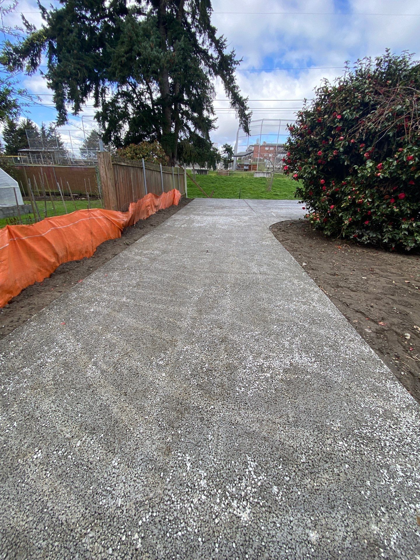 Ron | Pervious Concrete Driveway  by Jireh Asphalt & Concrete Inc 