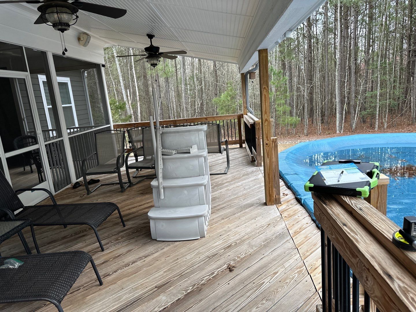 Weathered Deck using Wood Sealant by DuraSeal