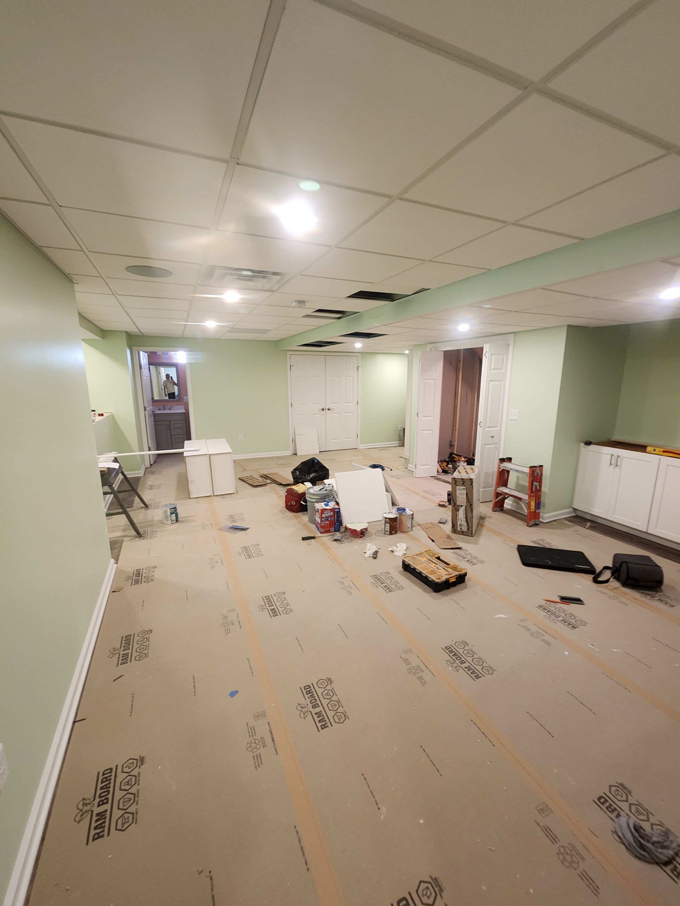 Basement and Bathroom Remodel by Ivy Lea Construction