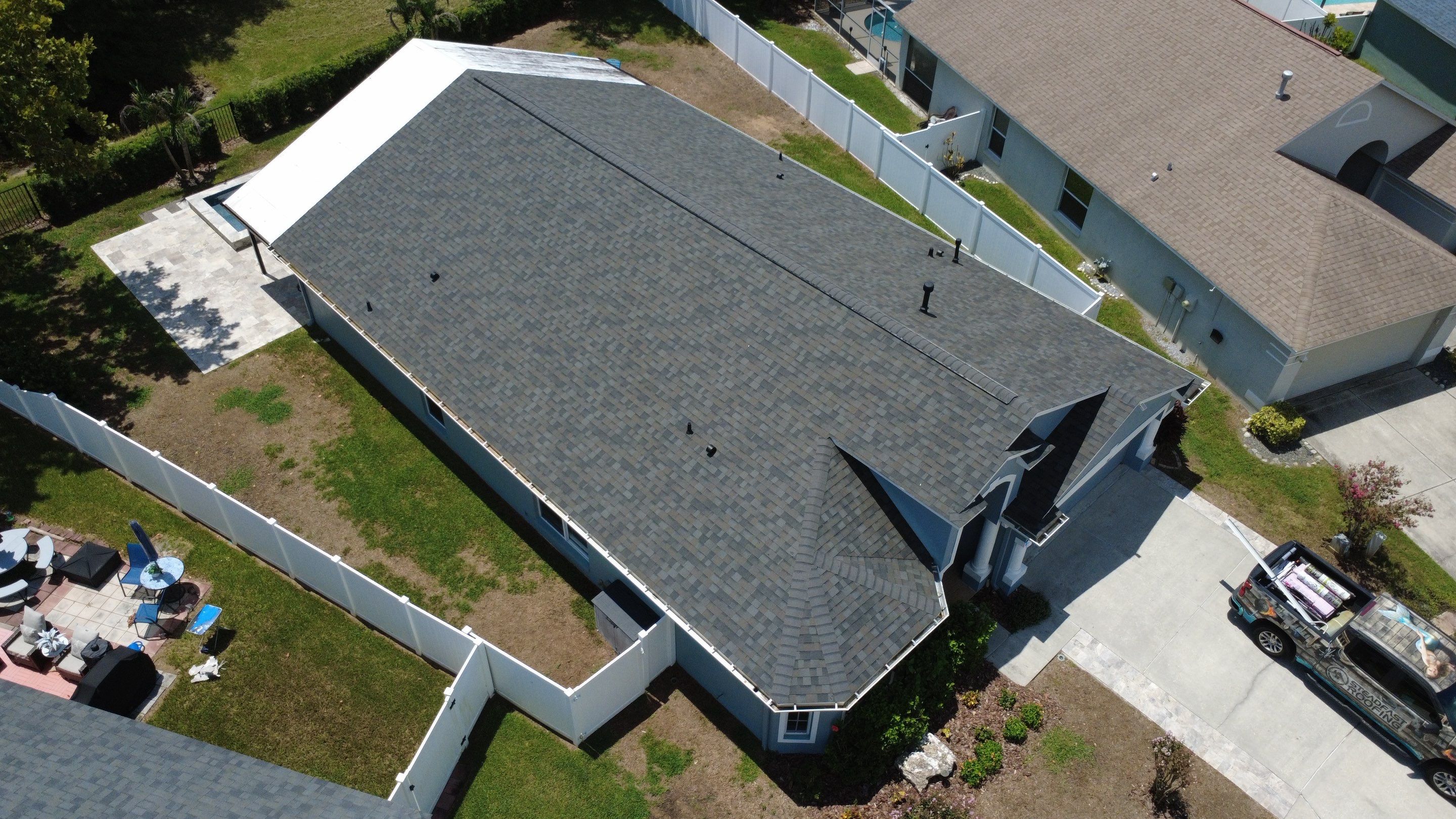Roof Replacement in Land O' Lakes, FL by Steadfast Roofing