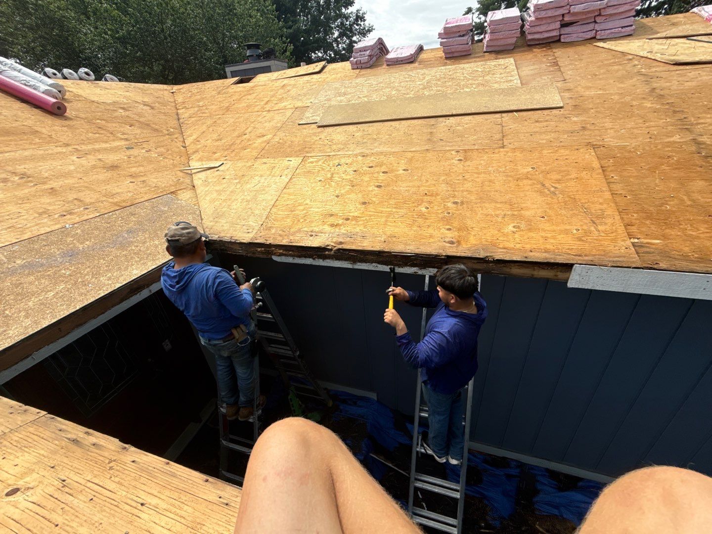 Roof Replacement using Owens Corning Tru Definitions by 180 Contractors