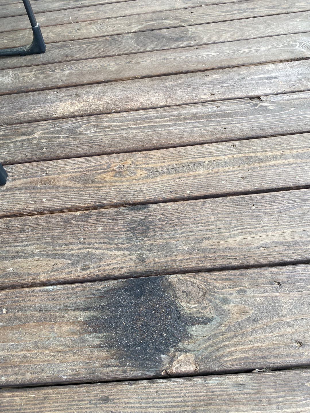 Weathered Deck using Wood Sealant by DuraSeal