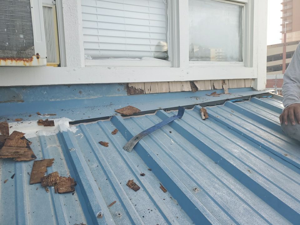 Commercial Roofing Installation using Metal roofing by American Roofing & Construction LLC