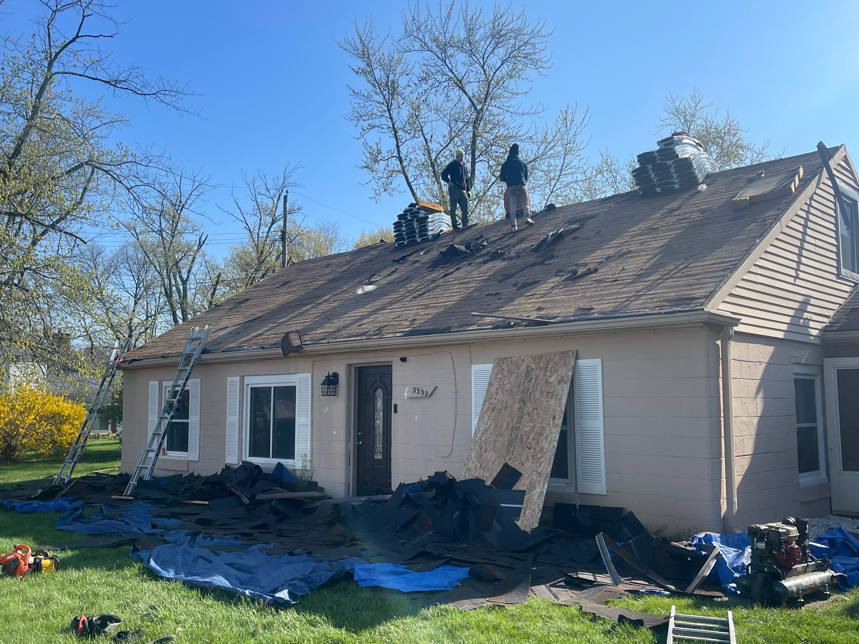 Residential Roofing Installation using IKO DYNASTY - Granite Black by JNR Roofing LLC