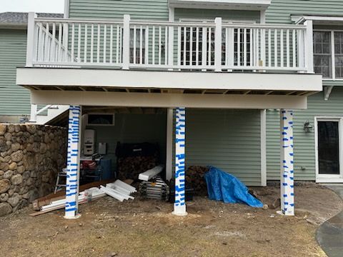 Deck Project in Marlborough MA by UBrothers Construction