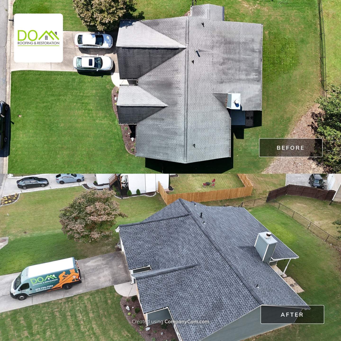 Allison Way Northeast Sugar hill Roof Replacement  by Dom Roofing & Restoration