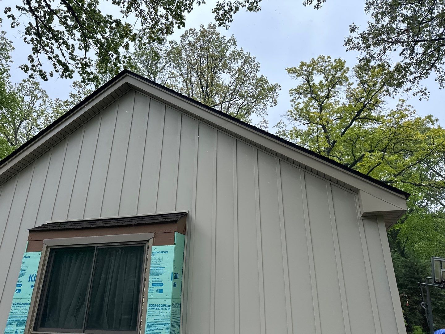 Siding Installation using Alside Monterey Sand by 180 Contractors