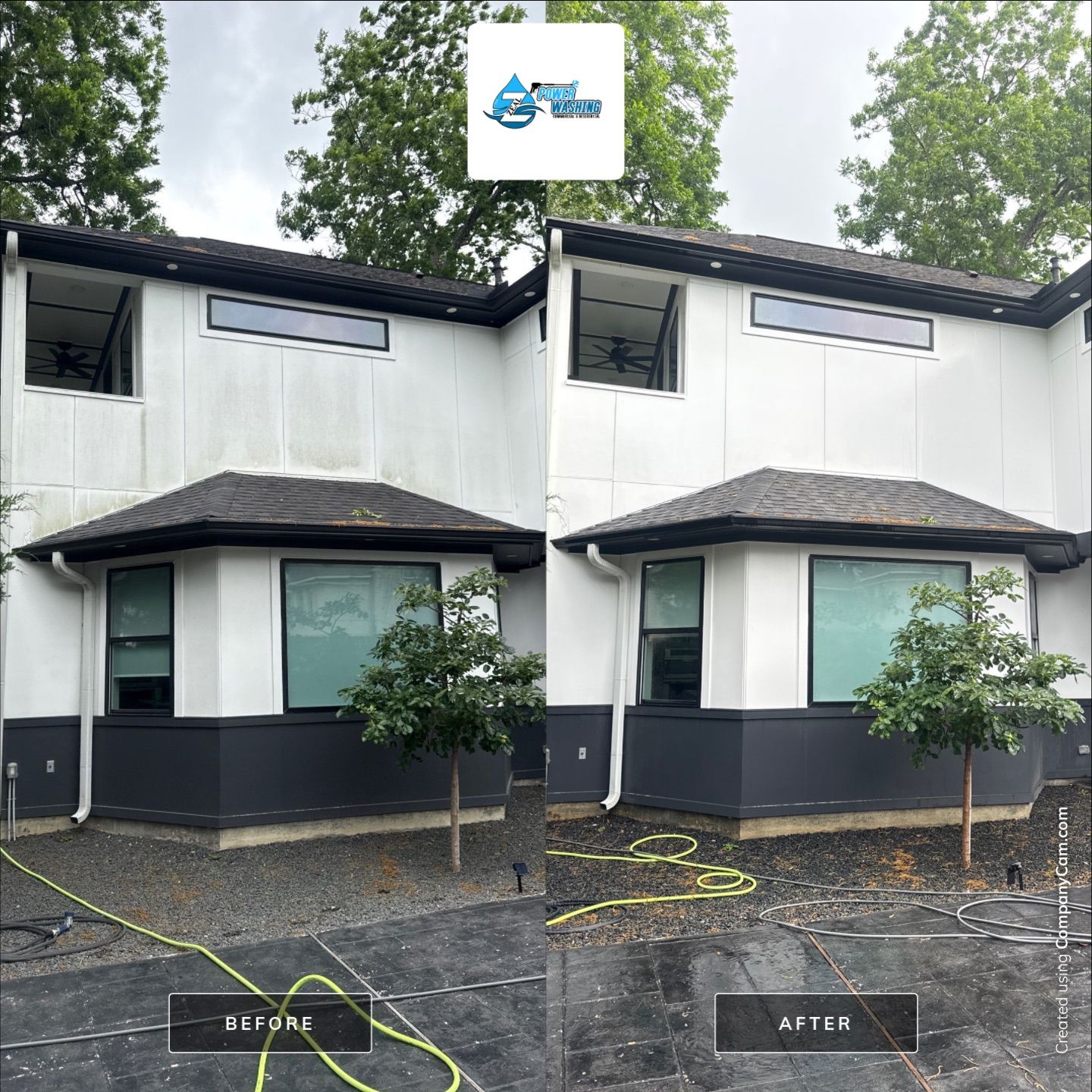 House Wash for a Luxury Home in Houston by Zeal Power Washing