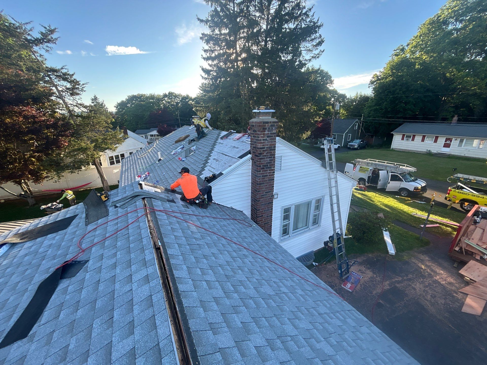 Project in Southington, CT by Elitex Roofing