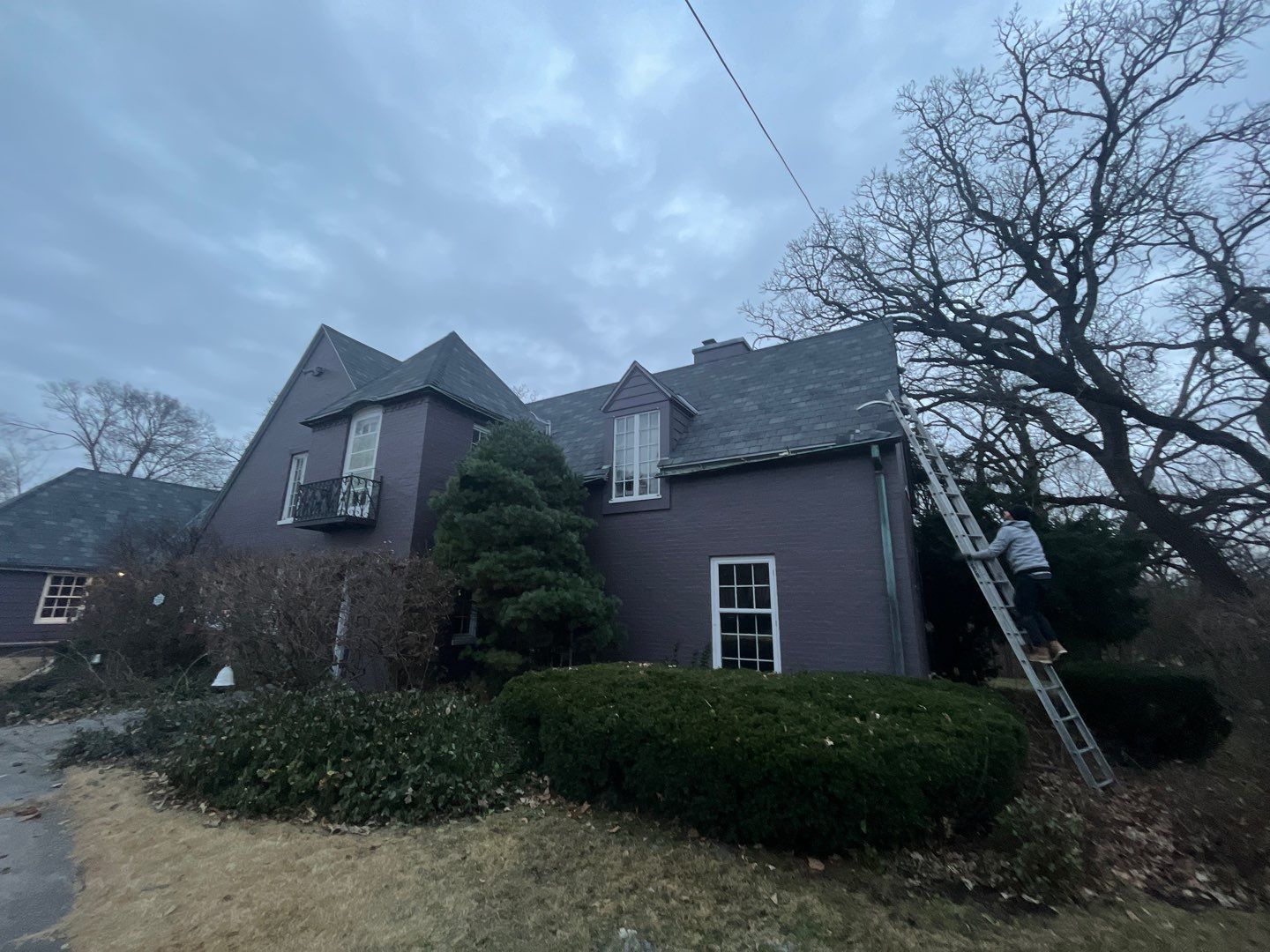 Slate Roof Removal using Atlas Storm Master Slate by Total Exteriors