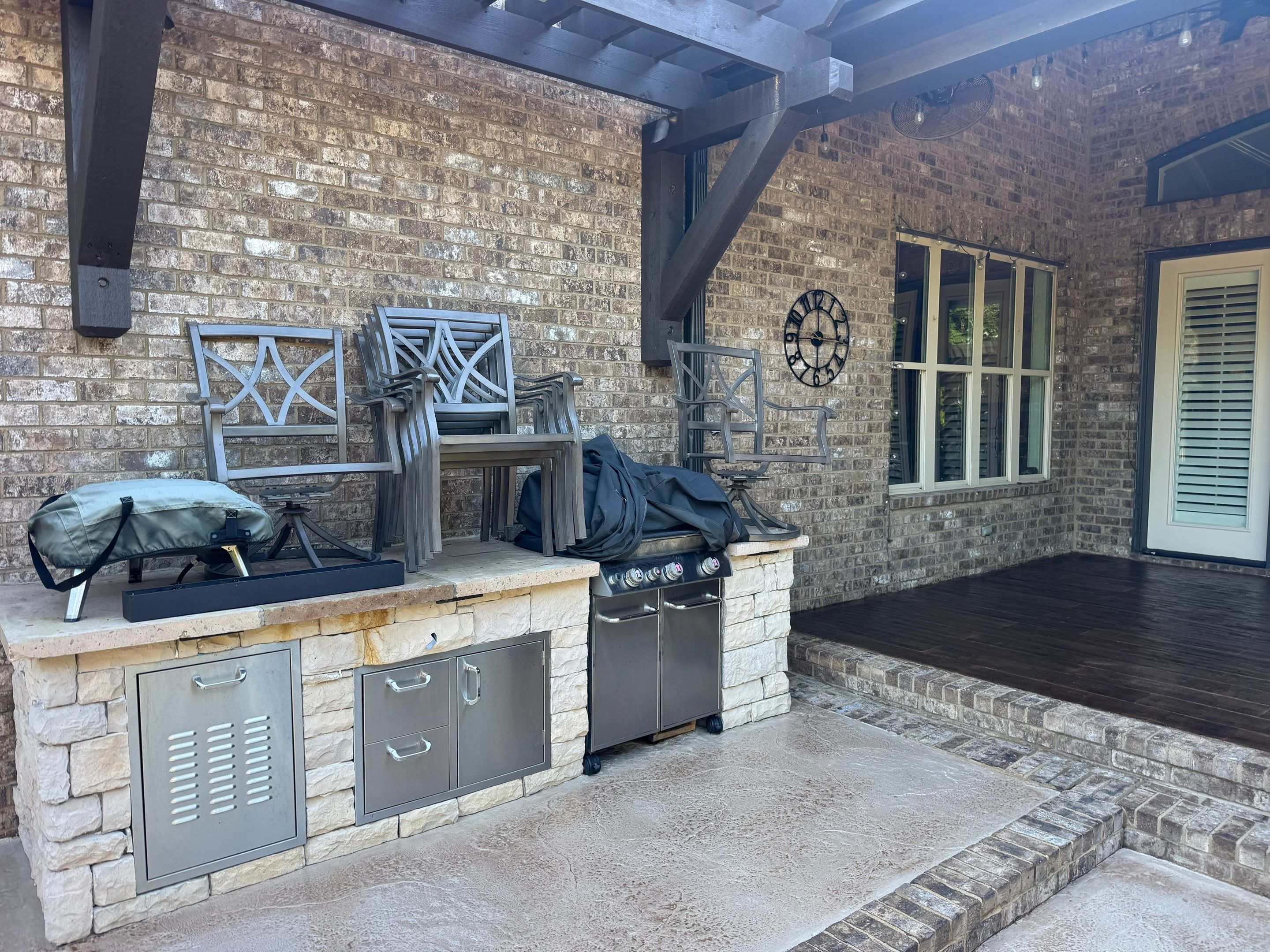 Project in Thompson's Station by Craftman Concrete