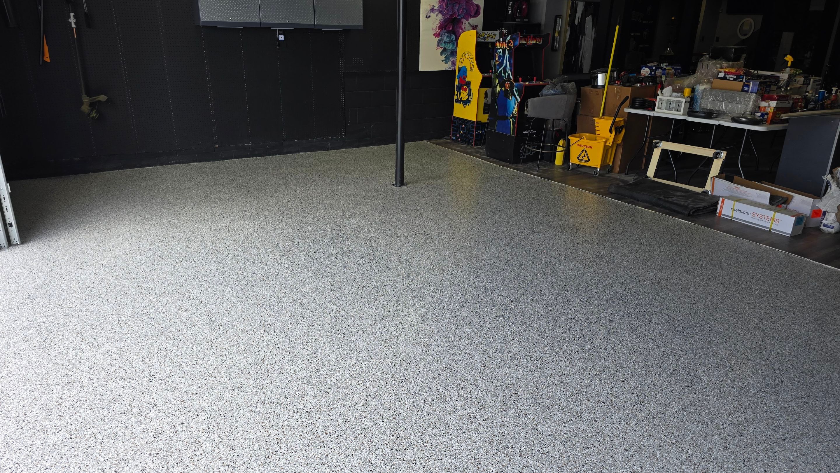 Garage using Coyote by Elite Floor Solutions